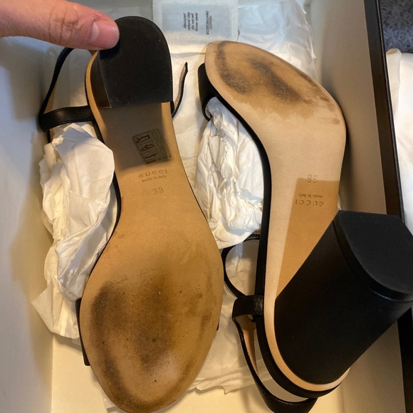 GUCCI Horsebit Mid-heel  Sandals - Picture 3 of 4